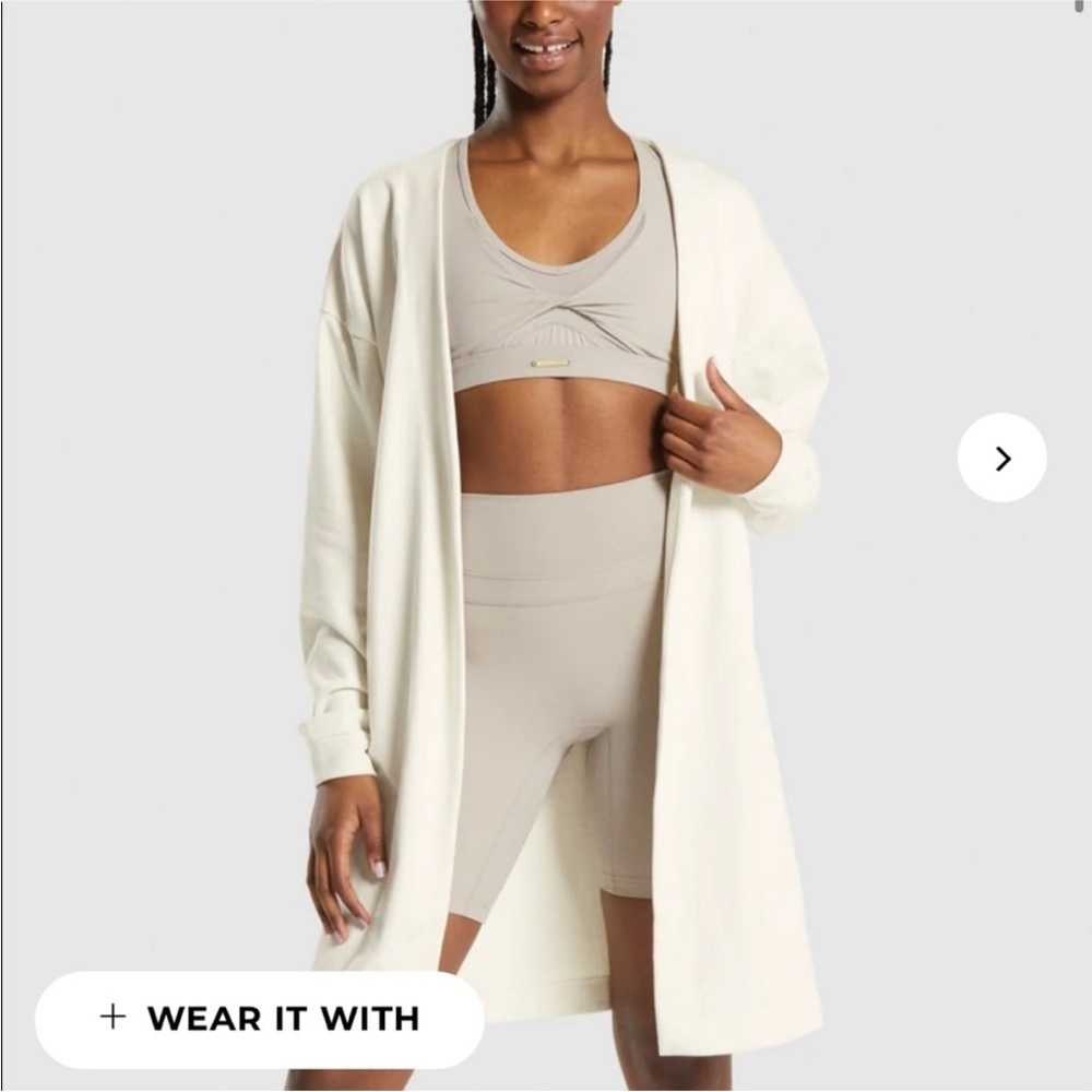 Gymshark x Whitney Simmons oversized cardigan